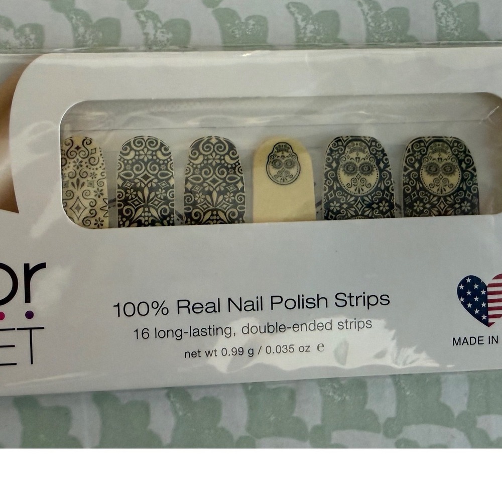 Retired HTF Color Street Nail Strips 2018 Halloween Abra-Cadaver